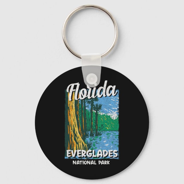 Llavero Florida Fl Miami Summer Vibes Beach Sunshine State (Anverso)