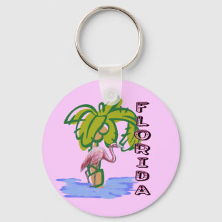 Llavero Florida Flamingo