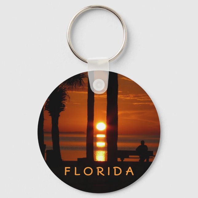Llavero Florida Sunset (Anverso)