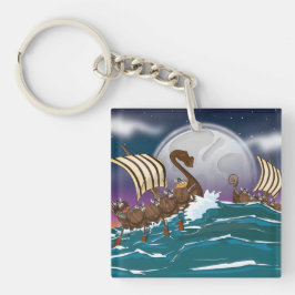 Llavero Flota de la invasión de personalizado Viking