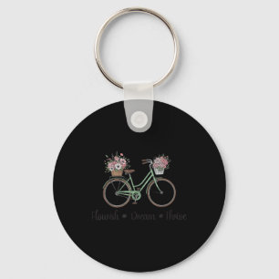 Llavero Flourish Dream Thrive Floral Bike Sutil 8647 Trum