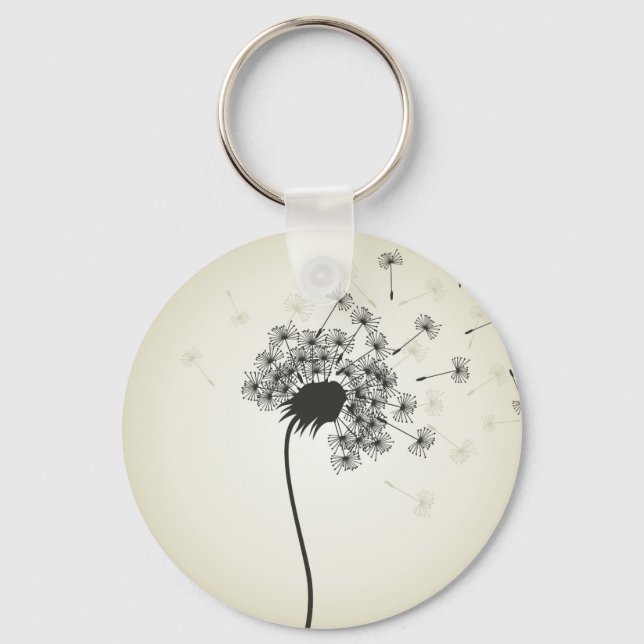 Llavero Flower a dandelion (Anverso)