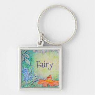 Llavero Flower Fairies Garden Art Personalizados Keychain