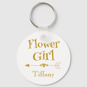 Llavero Flower Girl Love