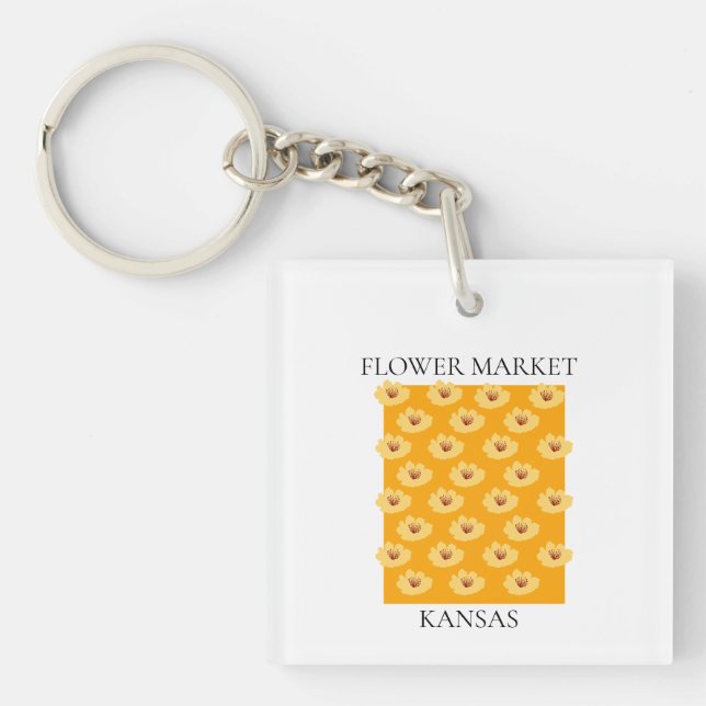 Llavero Flower Market - Kansas (Frente)