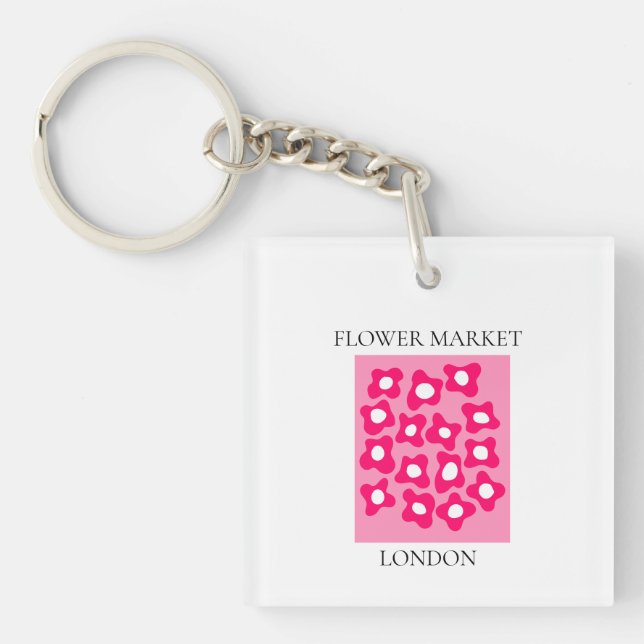 Llavero Flower Market - London (Frente)
