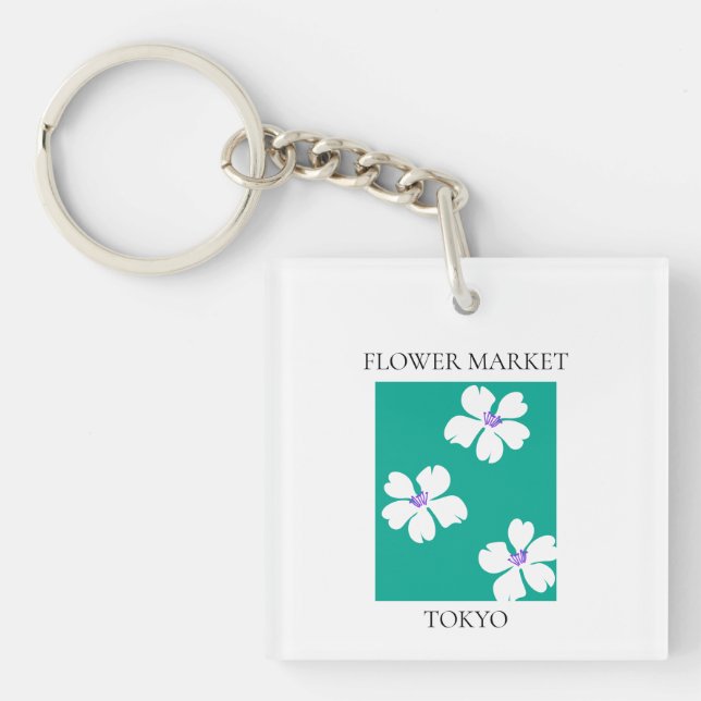 Llavero Flower Market - Tokyo (Frente)