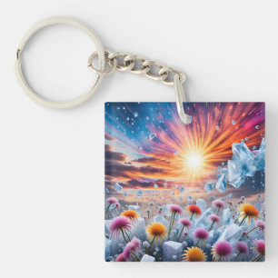 Llavero Flower Sunset