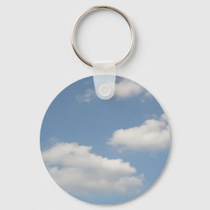 Llavero Fluffy Cumulus Clouds Keychain