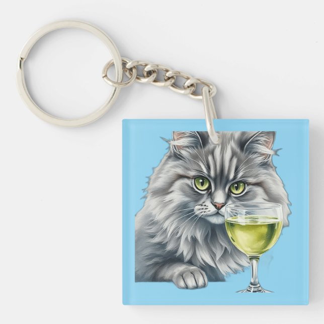 Llavero Fluffy  Friend and Absinthe (Frente)