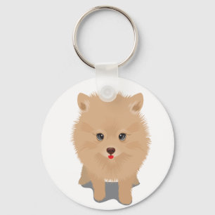 Llavero Fluffy Pomeranian
