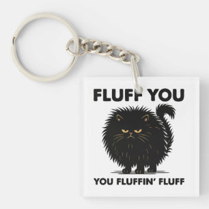 Llavero Fluffy Voluminoso Cat Life Kitty Style