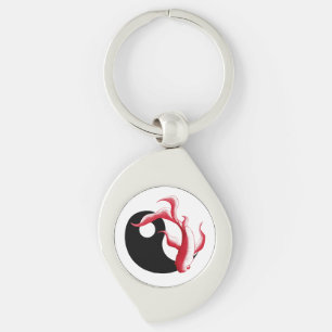 Llavero Flujo Marcial Sticker Abstracto YinYang de Arte Ma
