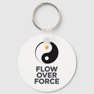 Llavero Flujo Sobre Fuerza Yin Yang Yoga Lance Ropa _2 