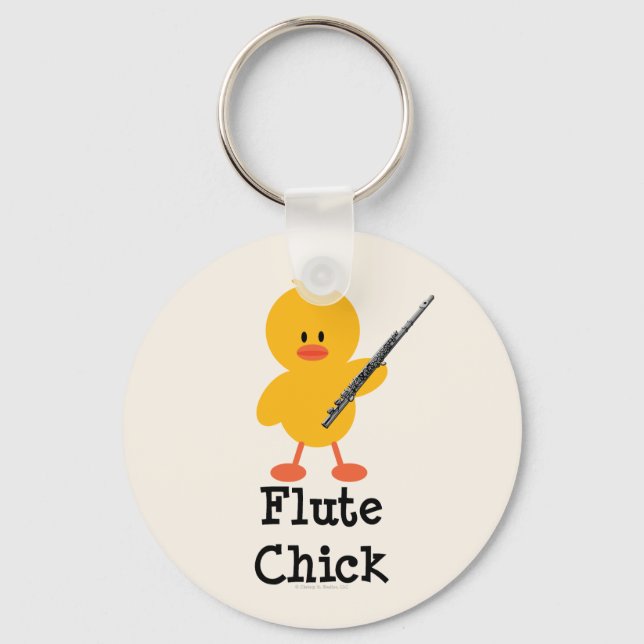 Llavero Flute Chick Keychain (Anverso)