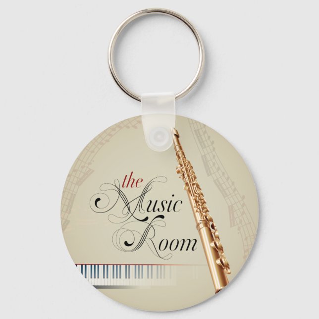 Llavero Flute Music Room (Anverso)