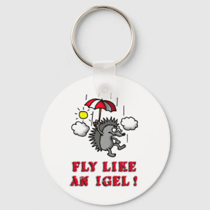 Llavero fly like a igel
