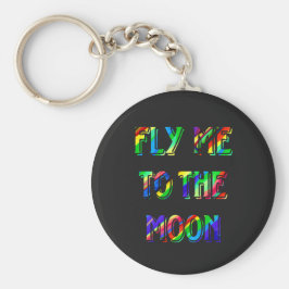Llavero fly me to the moon colors T-Shirt