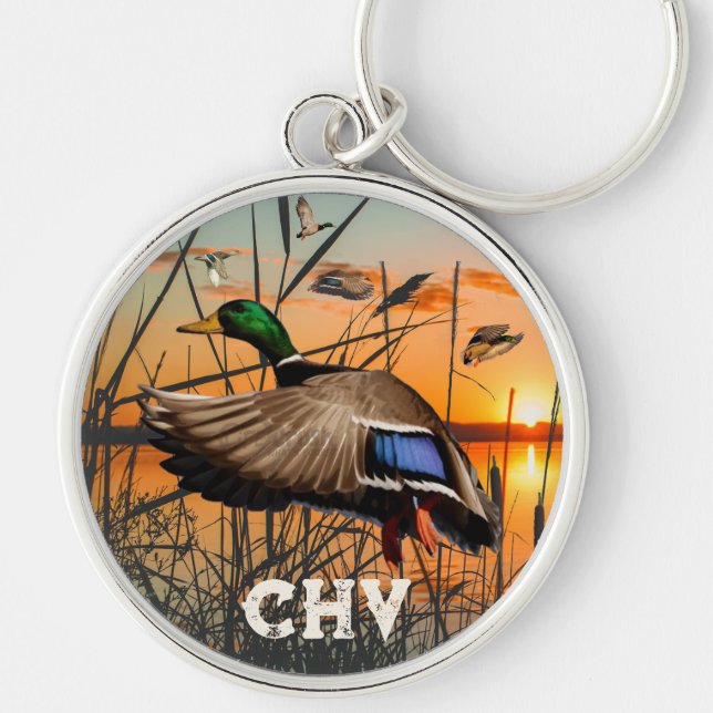 Llavero Flying Mallard personalizado (Frente)