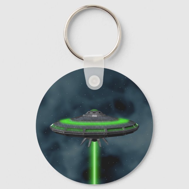 Llavero Flying Saucer - Keychain de Sci-Fi (Anverso)