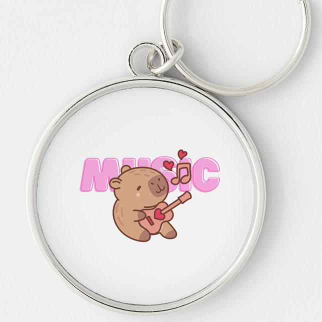 Llavero Fob de teclas de mayúsculas y minúsculas armónicas (Frente)