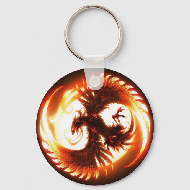 Llavero foenix brillante (Anverso)