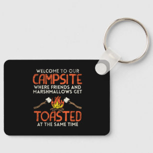 Llavero Fogata de Camping y Malvaviscos