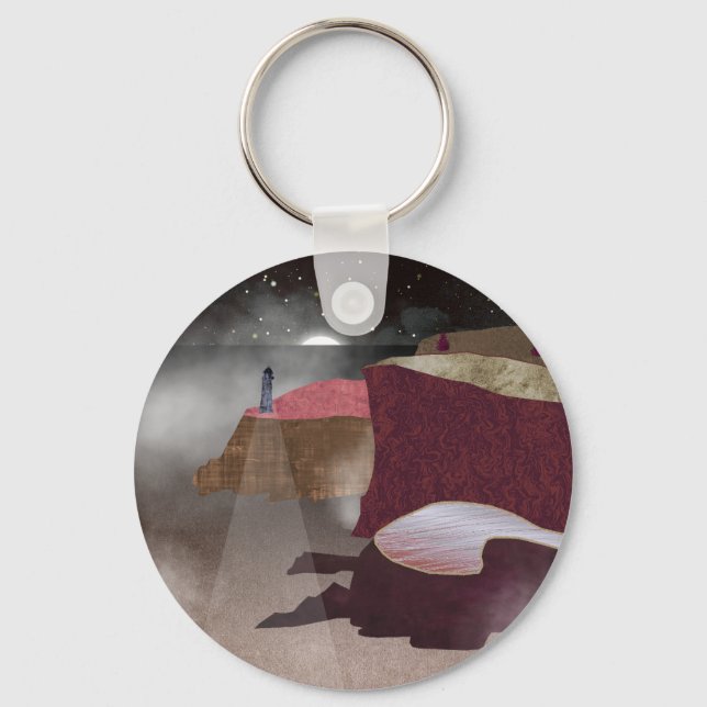 Llavero Foggy Lighthouse (Reverso )