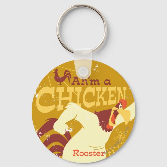 Llavero Foghorn Ah, soy un pollo (Anverso)