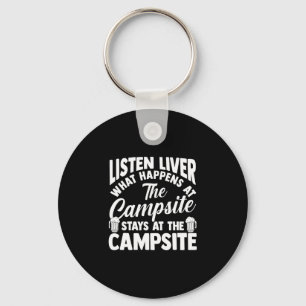 Llavero Fogueira de camping vida de campamento bosque camp