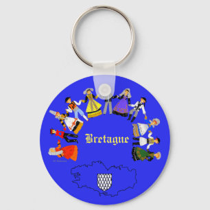 Llavero Folklore breton, Francia