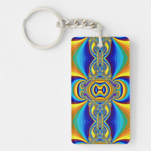 Llavero Fondo colorido abstracto - 14334