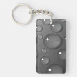 Llavero Fondo de lluvia gris