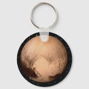 Llavero Fondo estrella PLANET PLUTO HEART (sistema solar)