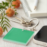 Llavero fondo verde con borde blanco<br><div class="desc">Mejora tus imágenes con un toque minimalista y elegante. Descubra la belleza del fondo verde con un diseño de borde blanco para un sorprendente contraste de color. Elevar los gráficos con un toque moderno</div>