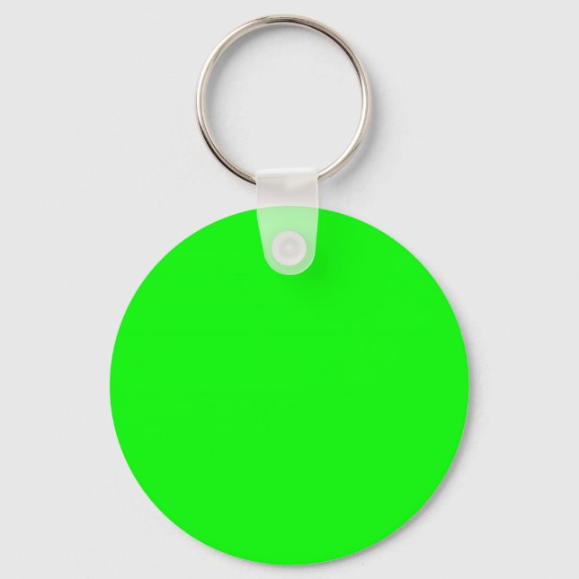 Llavero Fondo verde Neon Lime (Anverso)
