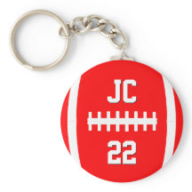Football Player Custom Initials/Number/Team Color