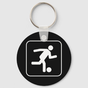 Llavero Football Soccer Symbol Keychain