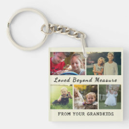 Llavero For Grandma & Grandpa – Loved Beyond Measure