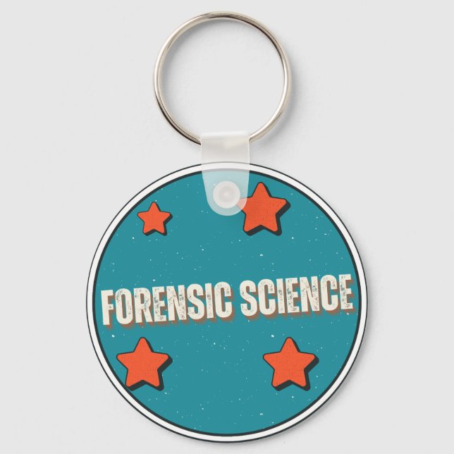 Llavero Forensic Science (Anverso)