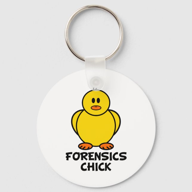 Llavero Forensics Chick (Anverso)