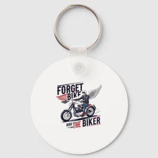 LLAVERO FORGET THE BIKE RIDE THE BIKER