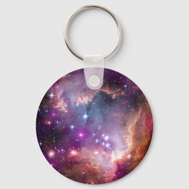 Llavero Formación de 602 estrellas NGC - Foto espacial Hub (Anverso)