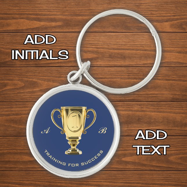 Llavero Formación motivacional para el monograma del éxito (Subido por el creador)