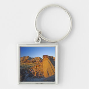 Llavero Formaciones de Badlands en Dinosaur Provincial Par