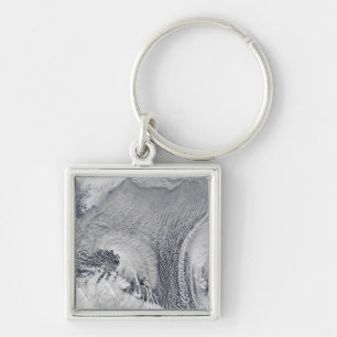 Llavero Formaciones inusuales de la nube sobre el mar de