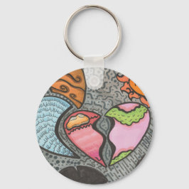 Llavero Formas del corazón