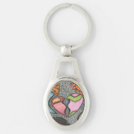 Llavero Formas del corazón