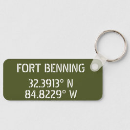 Llavero Fort Benning Latitud Longitud 
