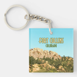 Llavero Fort Collins Colorado Horsetooth Rock